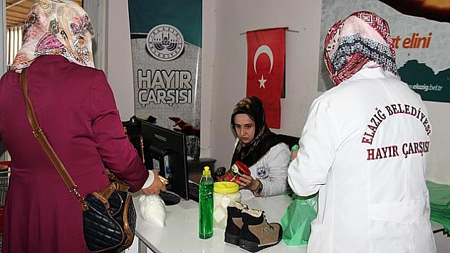 VEREN EL İLE ALAN EL 'HAYIR ÇARŞISI'NDA BULUŞUYOR