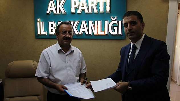 ZİVER İNŞAAT YÖNETİM KURULU BAŞKANI VEYSEL DEMİRCİ AK PARTİDEN ADAY ADAYLIĞI BAŞVURUSUNU YAPTI