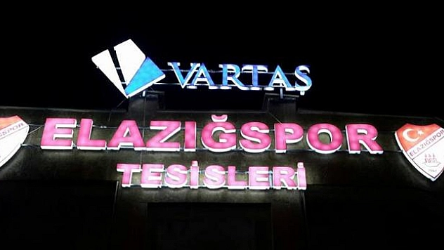  VARTAŞ ELAZIĞSPOR'UN TESİSLERDE Kİ İSMİ DEĞİŞTİ