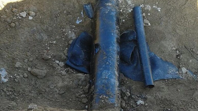 PATLAYAN AKARYAKIT BORU HATTINA İNCELEME YAPILDI
