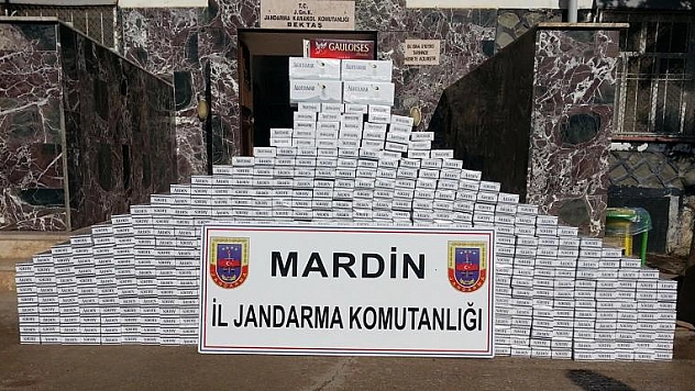 5 BİN PAKET KAÇAK SİGARA ELE GEÇİRİLDİ
