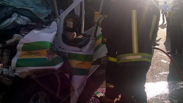 MALATYA-ELAZIĞ YOLUNDA KAZA: 2 ÖLÜ