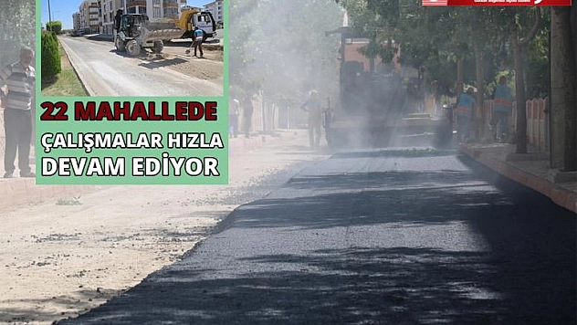 Şehir Genelinde Çalışmalar Sürüyor