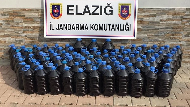 500 LİTRE KAÇAK ŞARAP ELE GEÇİRİLDİ