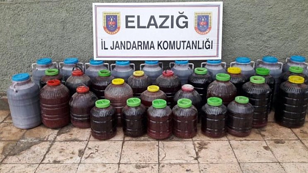 920 LİTRE KAÇAK İÇKİ ELE GEÇİRİLDİ