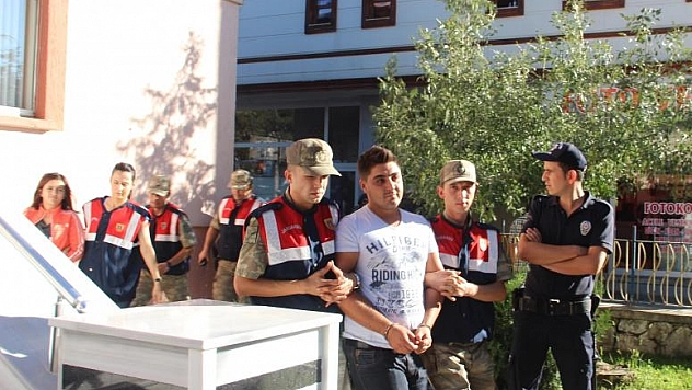 GÖZALTINA ALINAN 7 KİŞİ ADLİYEYE SEVK EDİLDİ