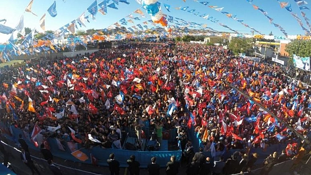 AK PARTİ DOĞU'DA  LİDER PARTİ