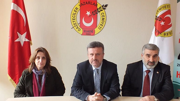 Ak Parti İl Teşkilatı Gazeteciler Cemiyeti'ni Ziyaret Etti 