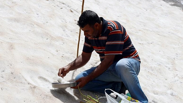 AKDAĞLAR'DA KAR KEYFİ