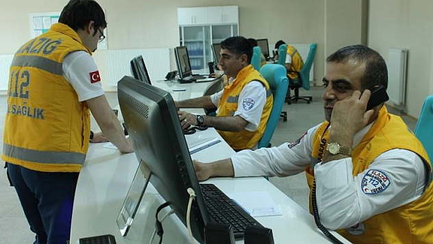 ELAZIĞ'DA AMBULANSLAR 1 YILDA 38 BİN HASTA TAŞIDI