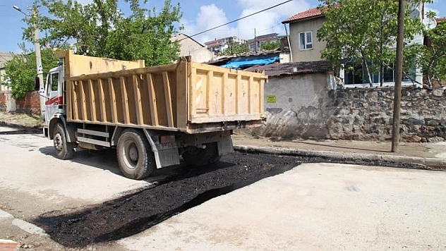 ASFALT BAKIM ONARIM SEFERBERLİĞİ SÜRÜYOR