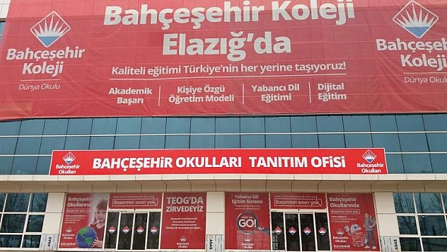 BAHÇEŞEHİR KOLEJİ ELAZIĞ KAYITLARI BAŞLIYOR