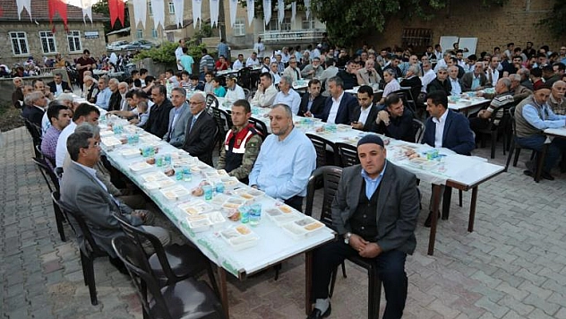 SELLİ KÖYÜ'NDE İFTAR