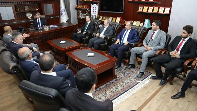 TÜMSİAD'DAN BAŞKAN YANILMAZ'A ZİYARET
