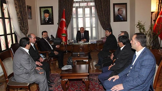 BAŞKAN AYAZ'DAN ZİYARET 