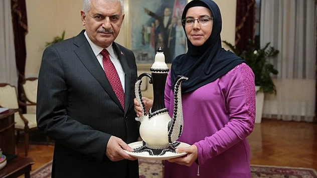 BAŞKAN ATLI'DAN BAŞBAKAN YILDIRIM'A ZİYARET