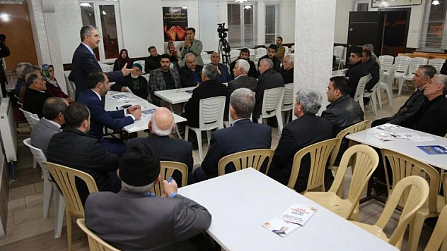 BAŞKAN YANILMAZ, KÜLTÜR MAHALLESİ SAKİNLERİ İLE BULUŞTU