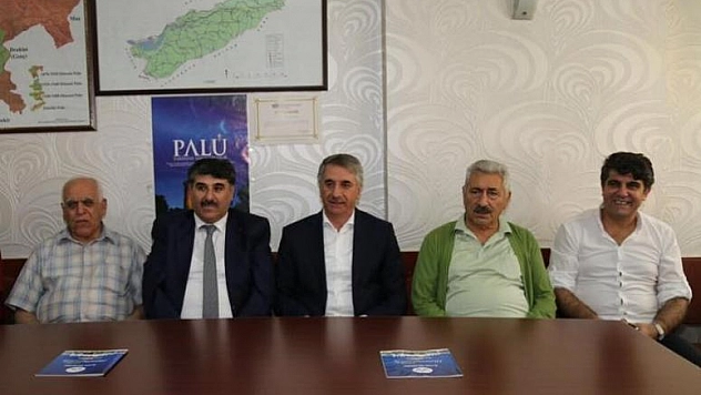 BAŞKAN YANILMAZ'DAN  PALU DERNEĞİ'NE ZİYARET 