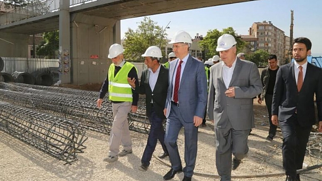 BAŞKAN YANILMAZ, BOSNA HERSEK BULVARI'NDA İNCELEMELERDE BULUNDU