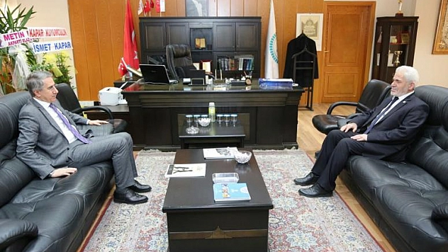 BAŞKAN YANILMAZ'DAN HAYIRLI OLSUN ZİYARETİ