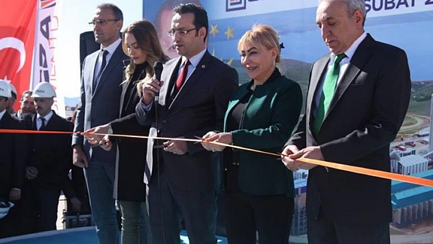 CUMHURBAŞKANI ERDOĞAN, SEZA ÇİMENTO'NUN RESMİ AÇILIŞINI YAPTI