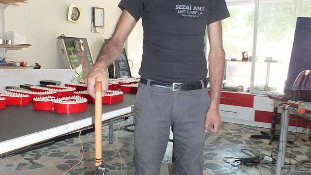  Görme Engelliler İçin Sensörlü Baston 