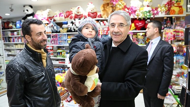 BAŞKAN YANILMAZ'DAN ESNAF ZİYARETLERİ