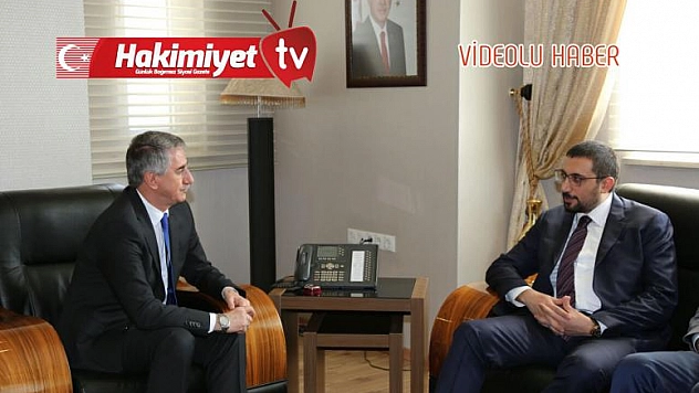 CUMHURBAŞKANI BAŞDANIŞMANI AKIŞ, BAŞKAN YANILMAZ'I ZİYARET ETTİ 