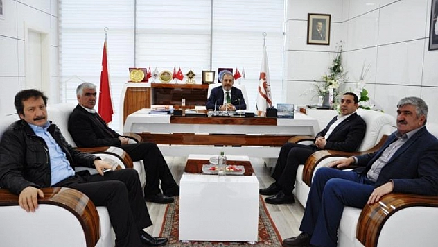 BİNGÖL TSO BAŞKANI AYAS, ELAZIĞ TSO'YU ZİYARET ETTİ