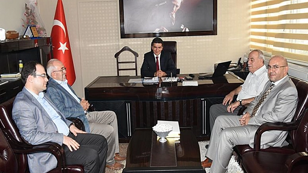 BAŞKAN DUMANDAĞ VALİ YARDIMCISI DÖNMEZ'İ ZİYARET ETTİ