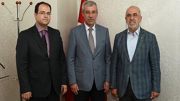 BAŞKAN DUMANDAĞ'DAN NAZIRLI'YA HAYIRLI OLSUN ZİYARETİ