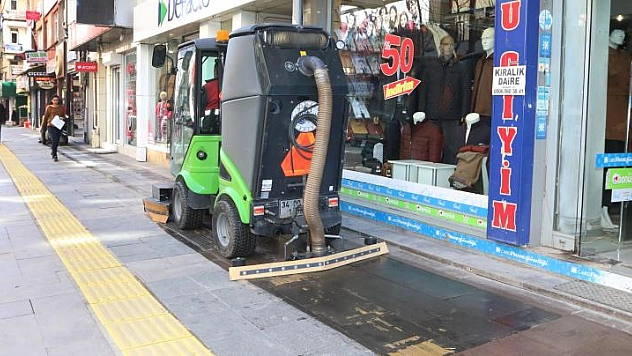 CADDE VE SOKAKLARDA HİJYEN ÇALIŞMASI