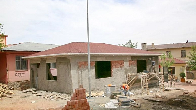 YENİ TAZİYE EVLERİ YAPILIYOR 