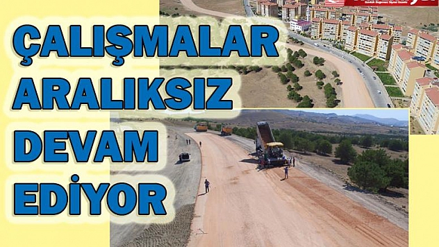 Kuzey İmar Yolu'nda Çalışmalar Devam Ediyor                           