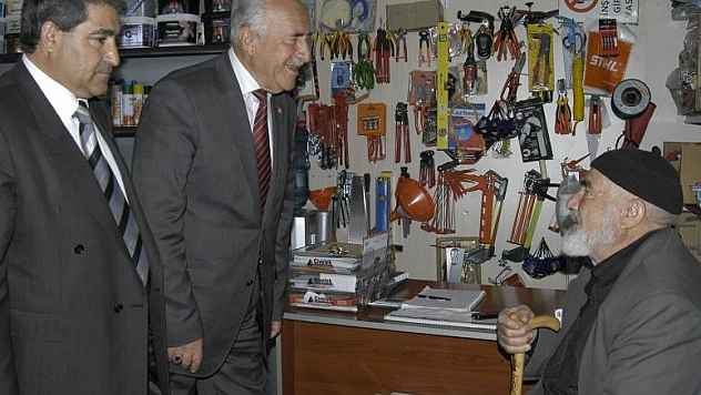 CHP ADAYLARI, KEBAN'I ZİYARET ETTİ