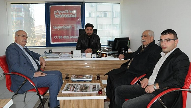 Çoban'dan  Gazetemize  Ziyaret 