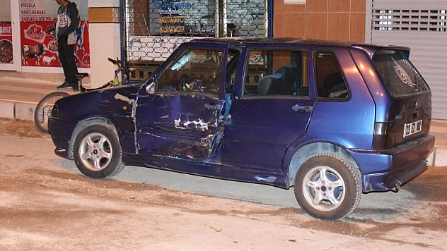 ELAZIĞ'DA TRAFİK KAZASI:1 YARALI