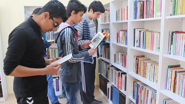 ELAZIĞ SARILI KÖYÜNDE KÜTÜPHANE AÇILDI