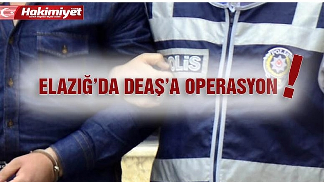 Elazığ'da Deaş'a Operasyon:4 Gözaltı
