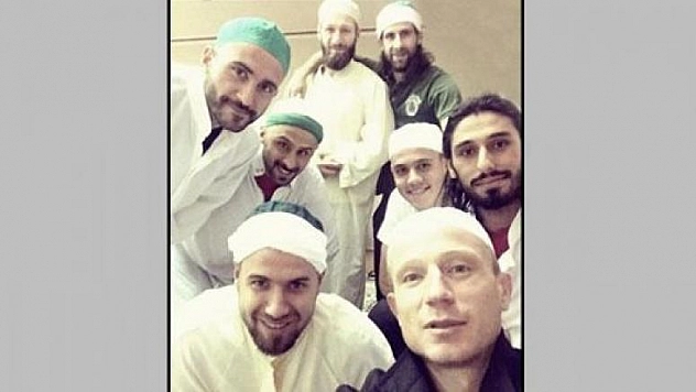 Elazığsporlu futbolcular Kadiri Tarikatı'nda