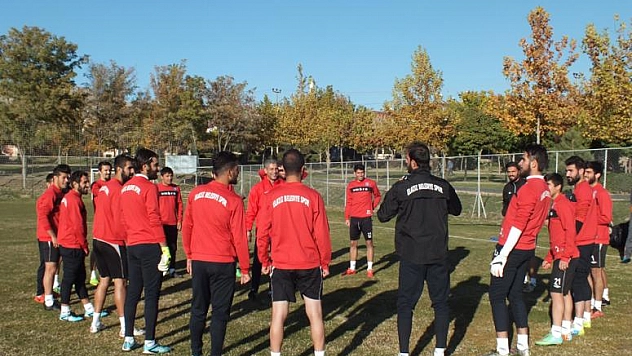 Elaziz Belediyespor, Elbistanspor  Maçının Hazırlıklarını Sürdürdü