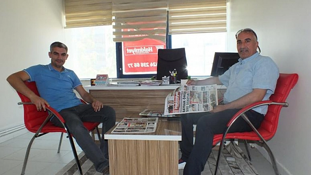 Esat Esmeray Gazetemizi Ziyaret Etti !