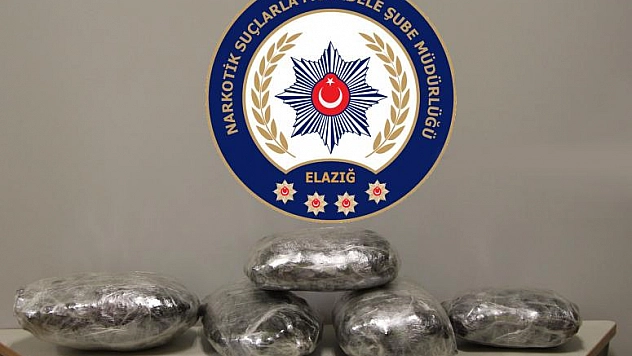 18 KİLOGRAM ESRAR ELE GEÇİRİLDİ