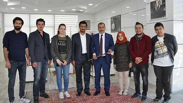 GİRİŞİMCİLİK TOPLULUĞU BAŞKAN ALAN'I ZİYARET ETTİ