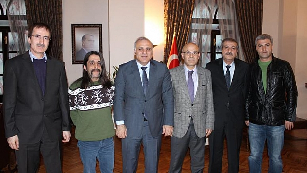 GAZETE TEMSİLCİLERİNDEN ZORLUOĞLU'NA ZİYARET