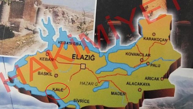 Genel Sekreterlikten Skandal Elazığ Haritası !