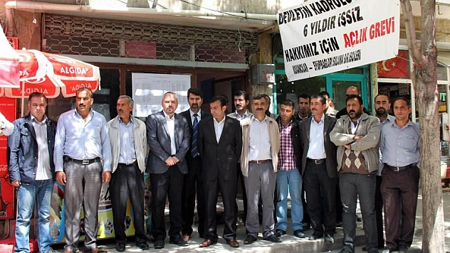 SULAMA BİRLİĞİ İŞÇİLERİ TEKRAR AÇLIK GREVİNE BAŞLADI