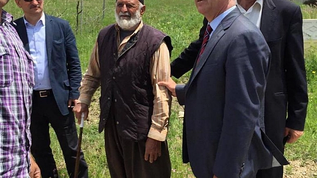 HDP MİLLETVEKİLİ DEMİRBAĞ KÖY ZİYARETLERİNE DEVAM EDİYOR 