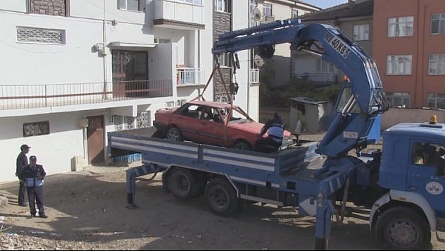 HURDA ARAÇLARA YÖNELİK DENETİMLER  SÜRÜYOR