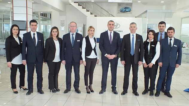 Hyundai Yönetim Kurulu Üyeleri Elazığ'a Geldi 